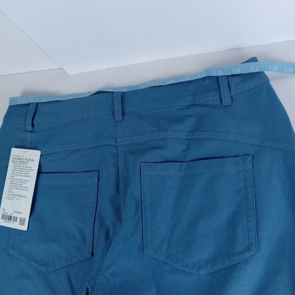 Lululemon City Sleek 5 Pocket Wide-Leg *L Utilitech High Rise Pants Womens 32 - Picture 6 of 10
